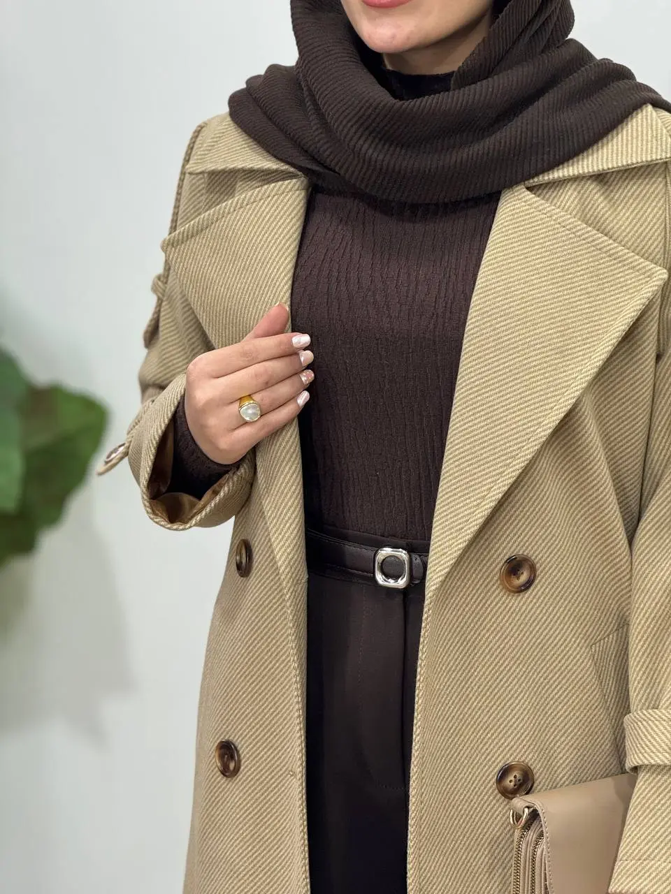 پالتو فوتر بلند آستردار رانیا